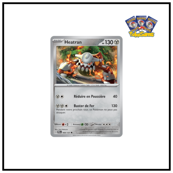 Heatran Pokéball Évolutions Prismatiques 068/131