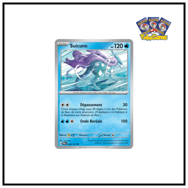 Suicune Pokéball Évolutions Prismatiques 024/131