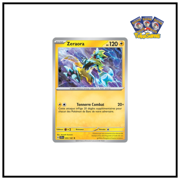 Zeraora Reverse Couronne Stellaire 055/142