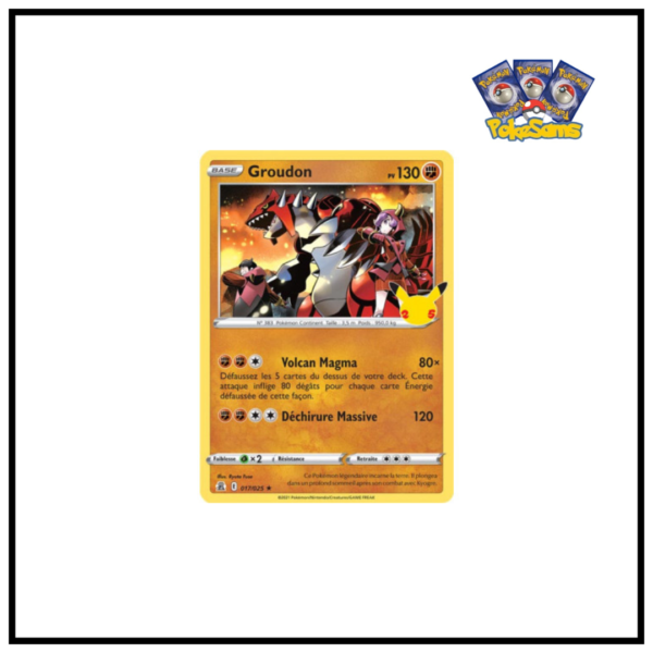 Groudon Holo Célébrations 017/025