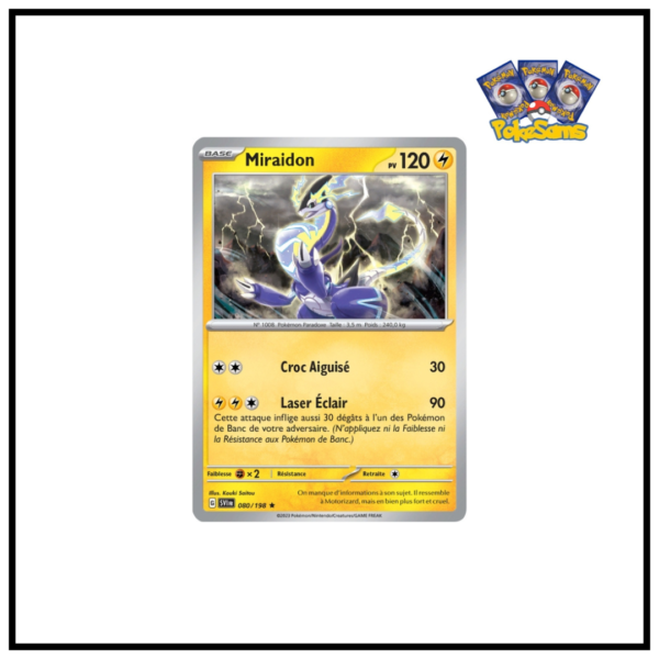 Miraidon Holo Écarlate et Violet 080/198