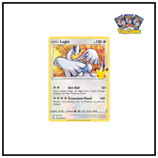 Lugia Holo Célébrations 022/025