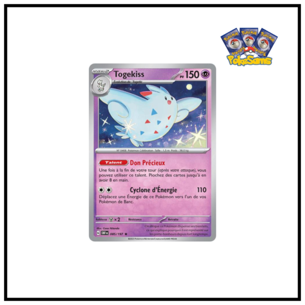 Togekiss Holo Flammes Obsidiennes 085/197